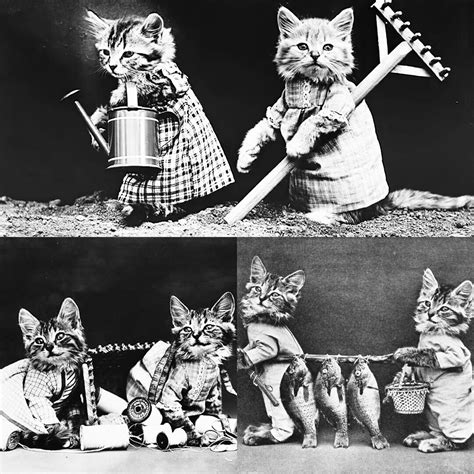 Weird Cat Lady Scary Strange Photo Vintage Odd Picture Funny Etsy