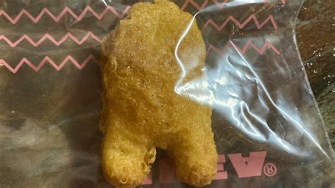 chicken mcnugget shaped like among us character sold in bts meal sells for 100 000 know