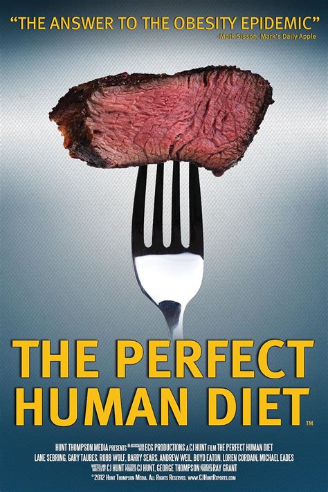 the perfect human diet 2012 imdb