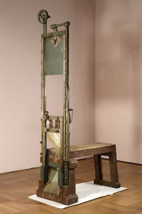 A Guillotine In Storage Bears Signs Of A Role In Silencing Nazis