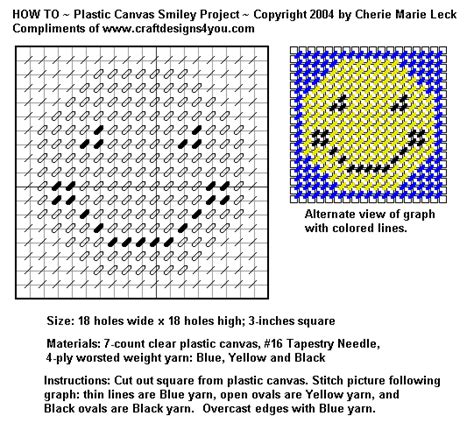 If there is anything we can do to help you. Learn to stitch Plastic Canvas at www.CraftDesigns4you.com!
