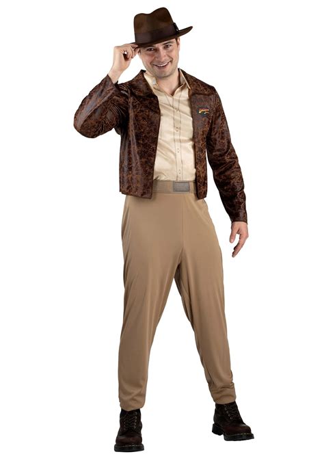 Adult Indiana Jones Qualux Costume Movie Costumes