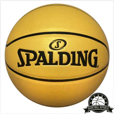 Spalding Gold Basketball