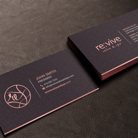 Business Card For Luxury Salon And Spa Business Card Contest