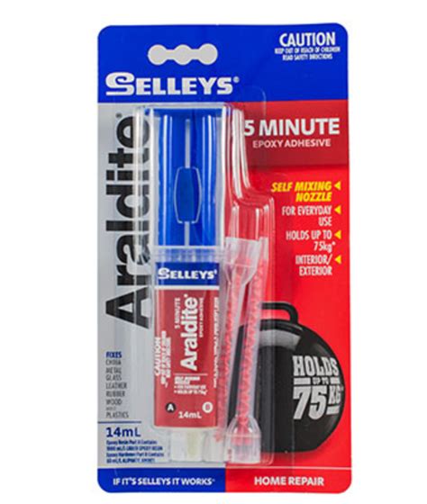 Selleys Araldite 5 Minute Epoxy Adhesive Is A Clear Fast Setting Two