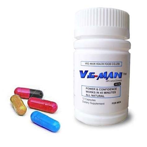 Vig Man Male Natural Penis Enlargement Drugsex Stimulant From Vig Man