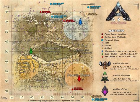 34 Ark Scorched Earth Explorer Map Maps Database Source