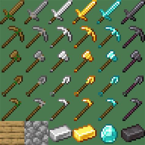 Minecraft Tools Retexture Wip Rminecraft