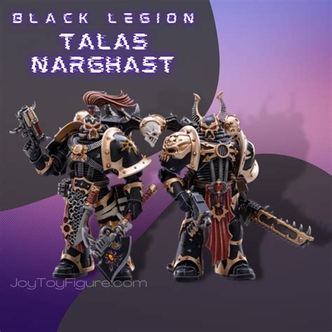 Joytoy Action Figure Warhammer 40k Black Legion Chaos Space Marines