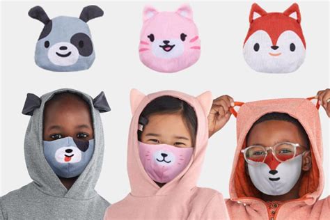 Those Adorable Animal Face Masks For Kids Are Now Even Easier To Carry