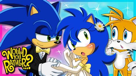 Sonic And Sally Wedding