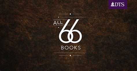 All 66 Books Of The Bible Dts Explore
