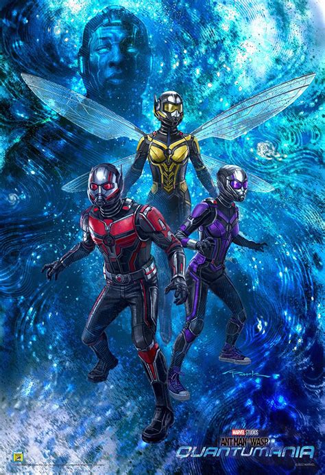 Comic Con Ant Man And The Wasp Quantumania Le Poster De La Comic