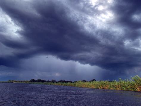 Rainy Season In Botswana Chobe River Near Impalila Island Flickr