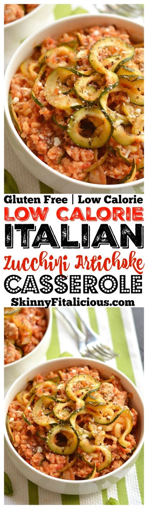 For even more quick and cheap dinner ideas, we've got plenty more cheap, easy recipes here. Low Calorie Italian Casserole made with zucchini, brown ...