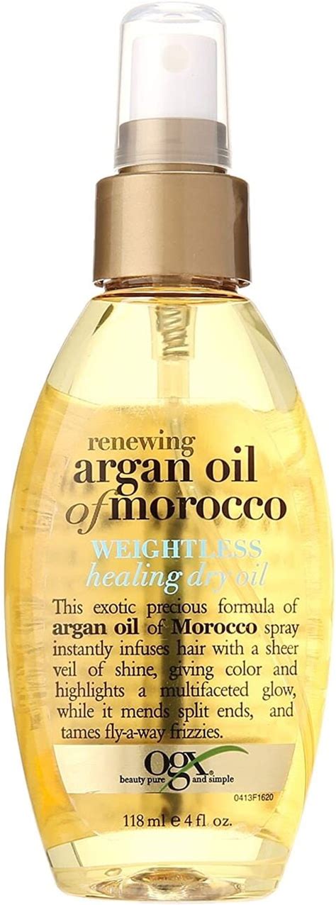 Buy Organix Ogx Renewing Moroccan Argan Oil Weightless Healing Dry Oil 4 Oz Online Shop