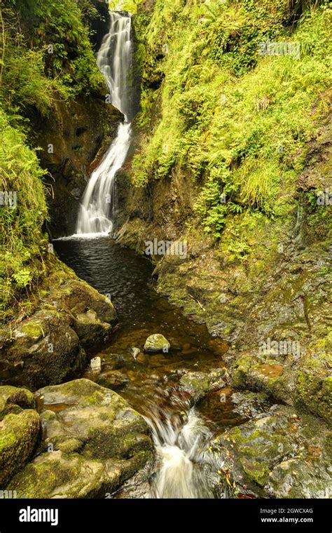 Glenariff Waterfalls Northern Ireland Stock Photo Alamy