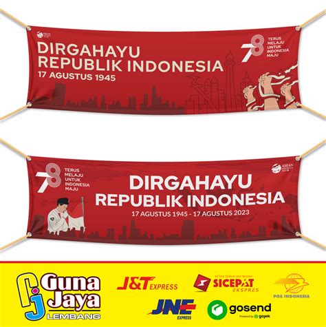 Banner Spanduk Agustusan Agustus Hut Republik Indonesia Banner