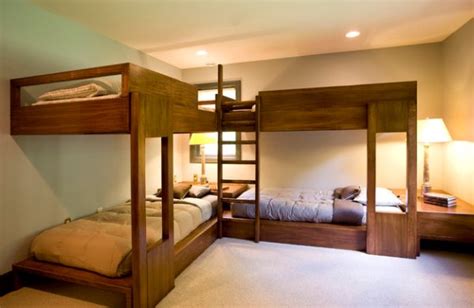 Bunk Bed Design Idea For Adult Bedroom 50 Modern Bunk Bed Design