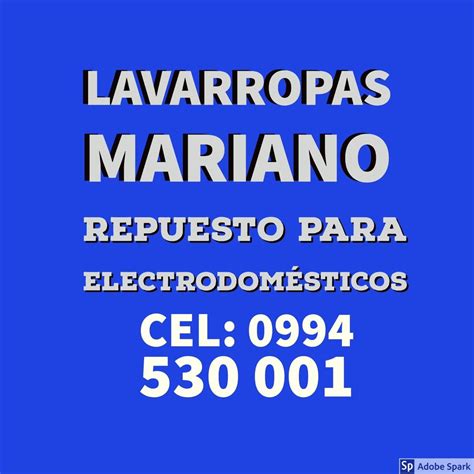 Lavarropas Mariano Mariano Roque Alonso