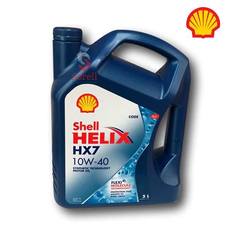 Shell Helix Hx7 Engine Oil 10w40 5 Litre Ampol Sorell Service Station