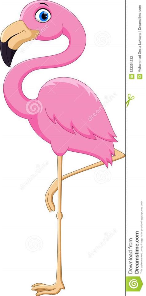 Cartoon Media Cartoon Bird Flamingo