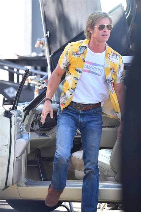 Brad Pitt Once Upon A Time In Hollywood Time In Hollywood Hollywood