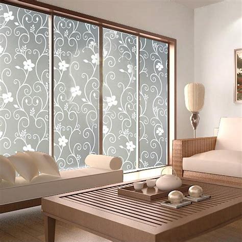 45200cm Waterproof Frosted Bathroom Window Glass Film Stickers Decorations Bathroom Window