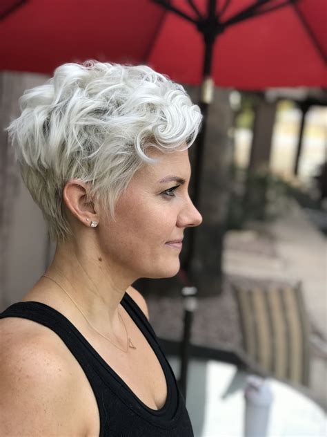 Pixie hairstyles first came about in the 1920s when women experimented with the bob haircuts and other short hairstyles. blondes in 2020 | Curly hair styles naturally, Thick hair styles, Short hair styles