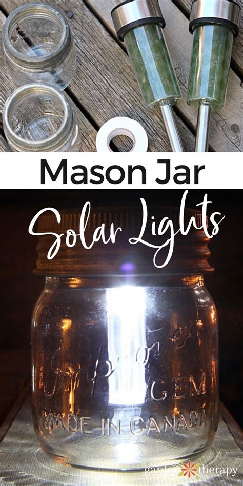 Mason Jar Solar Lights In 2020 Solar Mason Jars Mason Jar Solar
