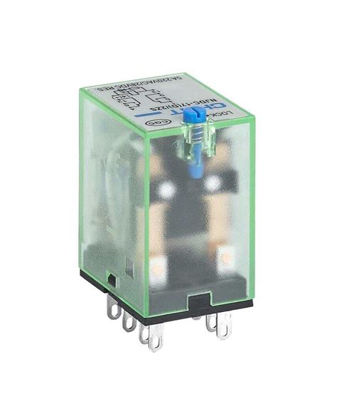 Njdc 17 Small Electromagnetic Relay With Test Button