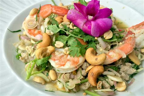 Learn To Cook Lemon Grass Salad With Shrimp Riverside Thai Cooking