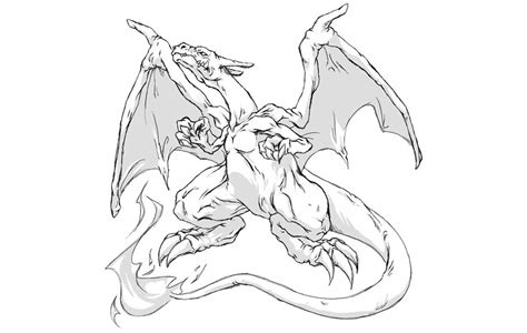 Cmo dibujar y colorear charizard de pokemon. Colorea tus Dibujos de Dragones. Descarga los ¡¡Dibujos ...