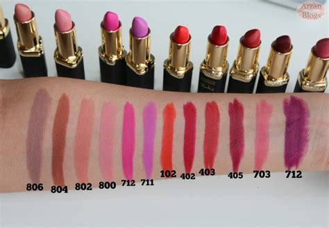 Loreal Color Riche Matte Lipstick Shades Lipstick Gallery