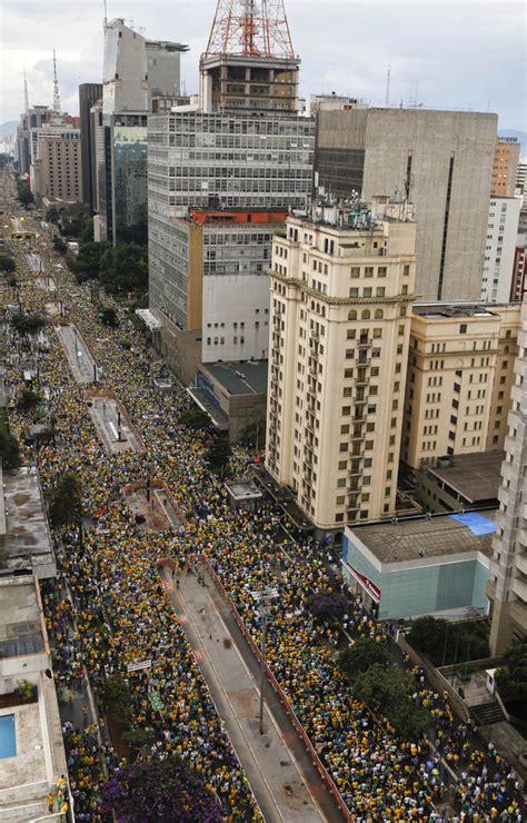 Massive Rallies Across Brazil In Protest Of The President HuffPost