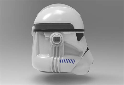 Star Wars Phase 2 Clone Trooper Helmet 3d Files Etsy