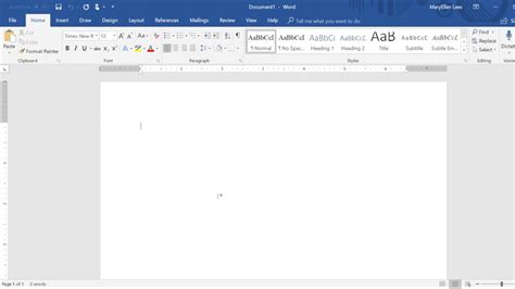 Microsoft Word Outline Format Youtube