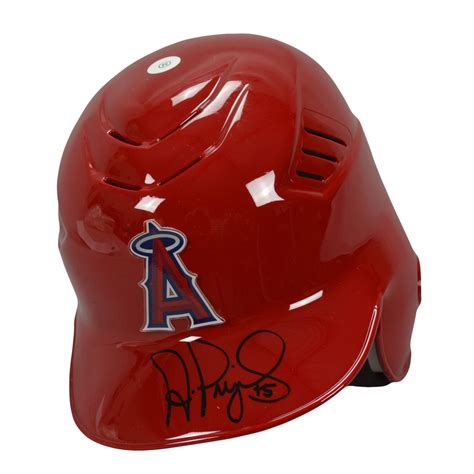 Lot Detail Albert Pujols Signed Angels Batting Helmet