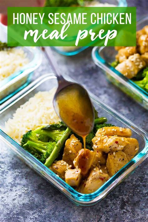 Come back and let me know what you think and share it on. Honey Sesame Chicken Lunch Bowls | sweetpeasandsaffron.com | Recipe | Chicken lunch, Chicken ...