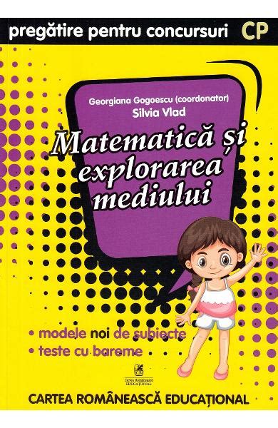 Matematica Si Explorarea Mediului Clasa Pregatitoare Pregatire