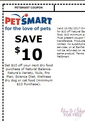 Whether you have a large breed or small breed dog, it's important to give them the best nutrition possible, and you'll feel even better about it when you are able to use printable coupons. More FREE Dog or Cat Food w/ PetSmart Printable Coupon ...