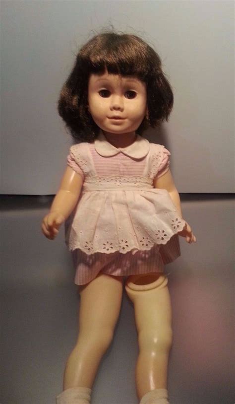 mattel original vintage chatty cathy doll brown hair and eyes 1960 needs repair in 2023 chatty