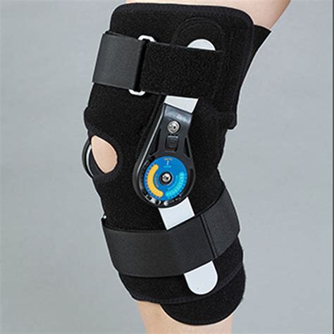 Adjustable Ultra Knee Brace Support Bilateral Hinges Hinged Medical