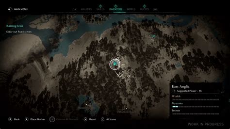 New Hd Assassin S Creed Valhalla Map Reveals Two Kingdoms Rocket Chainsaw