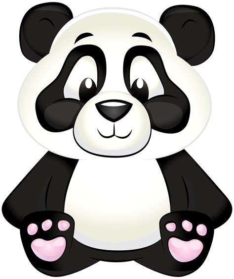 Giant Panda Bear Clip Art Cartoon Panda Png Download Free Transparent Giant