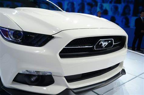 Ford Mustang 50 Year Limited Edition Nose At The 2014 New York Auto Show