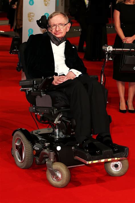 Stephen Hawking Celebrities At The Bafta Awards 2015 Pictures