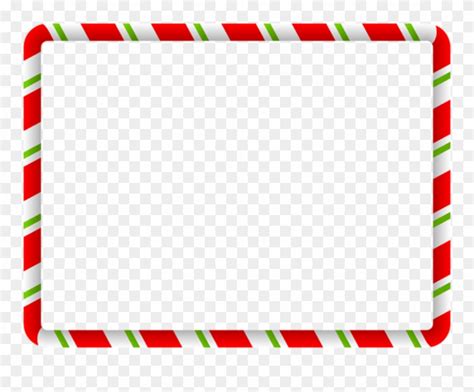 Christmas Border Green Red Png Red Christmas Borders Clipart