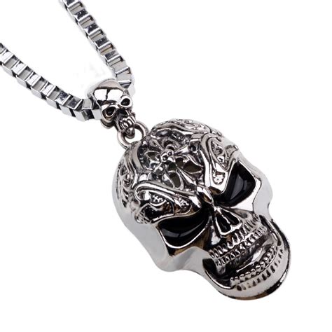 Free Shipping Skull Necklaces Pendants For Mens Top
