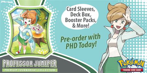 Pokémon Tcg Professor Juniper Premium Tournament Collection Phd Games